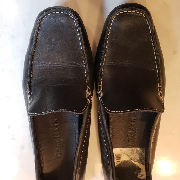Cole Haan Women's Leather Drivers Black - Picture 1 of 6